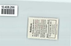 Bubikon Vignette Wappen Kaffee Hag ca 1920-1940
