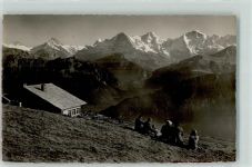 Niederhorn Berghaus Eiger Mönch Jungfrau