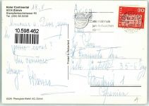 8000 Zürich - Hotel Continental