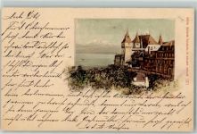 Nyon 1899 Schloss