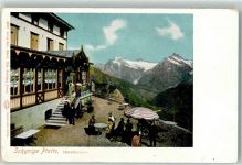 Schynige Platte Hotelterrasse