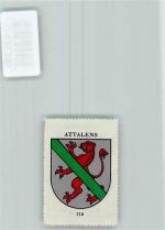 Attalens Vignette Wappen Kaffee Hag ca 1920-1940 Löwe