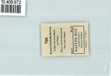 Egg Vignette Wappen Kaffee Hag ca 1920-1940