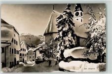 Silvaplana Kirche Winter
