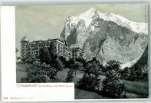 Grindelwald 1904 Hotel Bären Wetterhorn