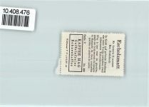 6182 Escholzmatt - Vignette Wappen Kaffee Hag ca 1920-1940 Turm