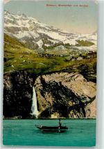 8873 Amden Gebrauchsspuren Muslenfall Ruderboot