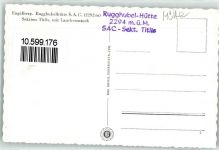 Rugghubelhütte Hüttenstempel Lauchernstock
