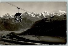 Beatenberg Sesselbahn Niederhorn Eiger Mönch Jungfrau