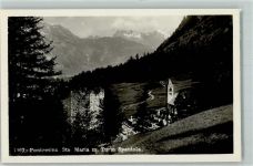 Pontresina Santa Maria mit Turm Spaniola