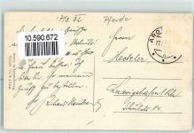Arosa Pferdeschlittenfahrt durch Winterlandschaft Ort lt. Stempel
