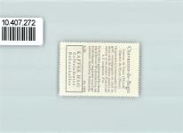 Chavannes-de-Bogis Vignette Wappen Kaffee Hag 1920-1940 Schlüssel