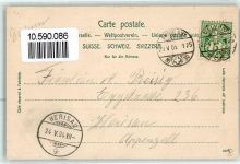 8212 Neuhausen am Rheinfall 1904 Mondschein Schloss Laufen