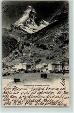 Zermatt 1903 Matterhorn