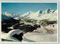 Muottas Muragl - Hotel Kulm Winter