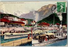 Interlaken 1911 Damper Bubenberg Schiffstation