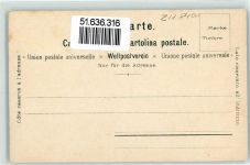 8400 Winterthur Künstlerkarte Blick vom Bäumli gegen den Brühlberg