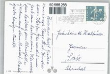 8200 Schaffhausen Sciaffusa - Fluss Schiff Brunnen Straßenbahn