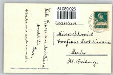 4437 Waldenburg - Kirche, Ortsansicht