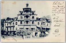 Weggis 1901, Hotel de la Poste, Pension