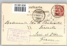 Burst Beatenberg 1903 Hotel Pension z. Post