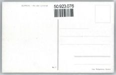 8000 Zürich - An der Limmat, Blick zum Großmünster