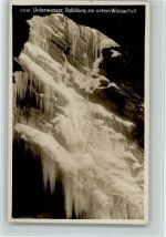 9657 Unterwasser - Eisbildung am unteren Wasserfall