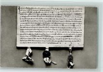 6430 Schwyz - Bundesbrief vom 1. August 1291 im Bundesarchiv zu Schwyz