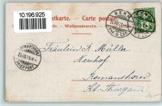 3000 Bern Berne 1901 Künstlerkarte Dreifaltigkeitskirche