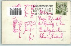 8000 Zürich 1955 - Blick auf Bahnhofplatz und Bahnhofstrasse Oldtimer Tram Brunnen