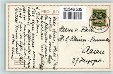 1925 Pietro Chiesa - Rote Primeln, gute Erhaltung AK