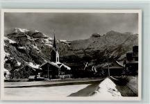 Lenk im Simmental Kirche Winter