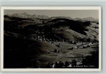 9127 St. Peterzell - Gesamtansicht und Blick zum Säntis