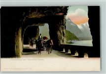 6440 Vierwaldstättersee - Axenstrasse Pferdekutsche