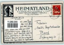 7250 Klosters 1921 Kupfertiefdruck Verschneiter Wald