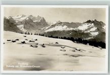 Hasliberg Hohfluh Balisalp mit Wetterhorn Winter