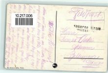 6780 Airolo - Forte Fondo Bosco Wappen Feldpost Militärsache