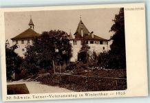 8400 Winterthur Gebrauchsspuren 30. Schweiz. Turner-Veteranentag 1925