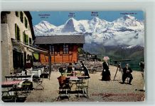 Niesenalp Hotel Niesen Kulm Schreckhorn Eiger Mönch Jungfrau