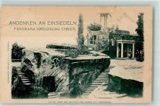 8840 Einsiedeln - Panorama Kreuzigung Christi