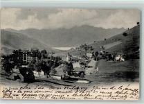 Les Avants 1905 Partie reservee a la correspondance a destination de la Suisse, Italie, France Algerie, Tunisie