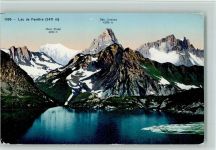 Fenetre de Ferret Lac de Fenêtre Mont Blanc Gde. Jorasse