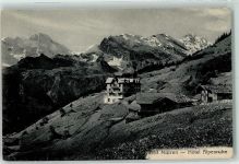 Mürren 1914 Hotel Alpenruhe