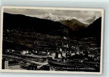 Brig Vue générale et le massif du Simplon