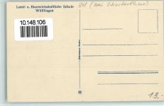Winterthur Land- und Hauswirtschaftliche Schule Wülflingen