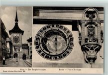 Bern Der Zeitglockenturm Tram