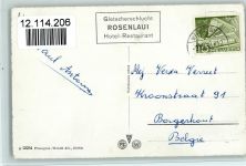 3860 Rosenlaui - B.O. Dossen- Well- und Wetterhorn Bäume