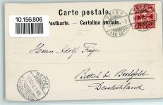 Vevey 1902 Vevey et la Dent du Midi déposé