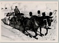 St. Moritz Pferdeschlitten Ort lt. Fotograf