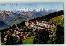 Rigi Kaltbad 1926 und die Berneralpen Wappen